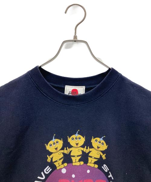 PUNK DRUNKERS（パンクドランカーズ）PUNK DRUNKERS (パンクドランカーズ) クルーネックスウェット ネイビー サイズ:XLの古着・服飾アイテム