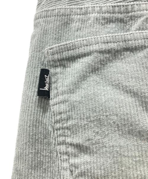stussy（ステューシー）stussy (ステューシー) ピスタグ コーデュロイワイドパンツ スカイブルー サイズ:Sの古着・服飾アイテム