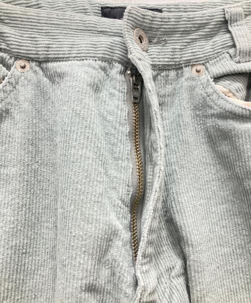 stussy（ステューシー）stussy (ステューシー) ピスタグ コーデュロイワイドパンツ スカイブルー サイズ:Sの古着・服飾アイテム