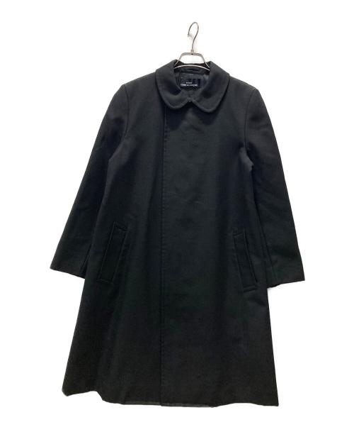 tricot COMME des GARCONS（トリココムデギャルソン）tricot COMME des GARCONS (トリココムデギャルソン) ステンカラーコート ブラック サイズ:表記無しの古着・服飾アイテム