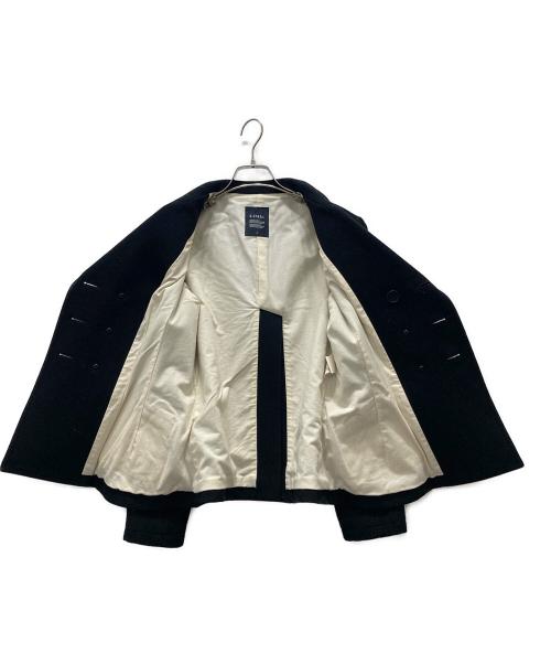 LIMI feu（リミフゥ）LIMI feu (リミフゥ) Pコート ブラック サイズ:Sの古着・服飾アイテム