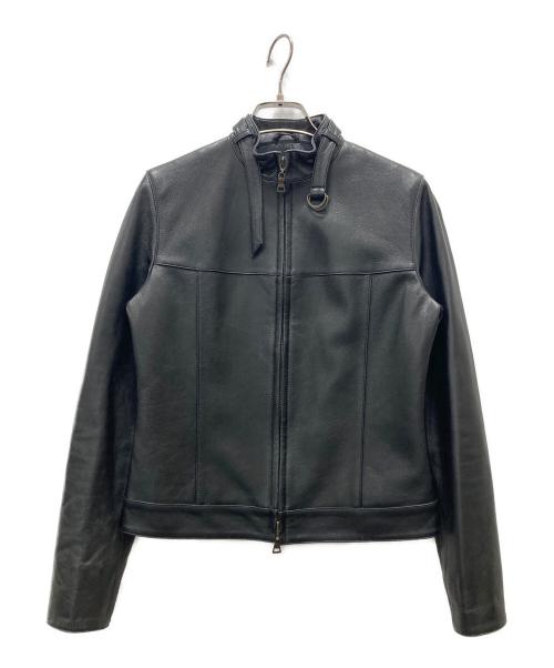 ANAYI（アナイ）ANAYI (アナイ) シングルライダースジャケット ブラック サイズ:36の古着・服飾アイテム
