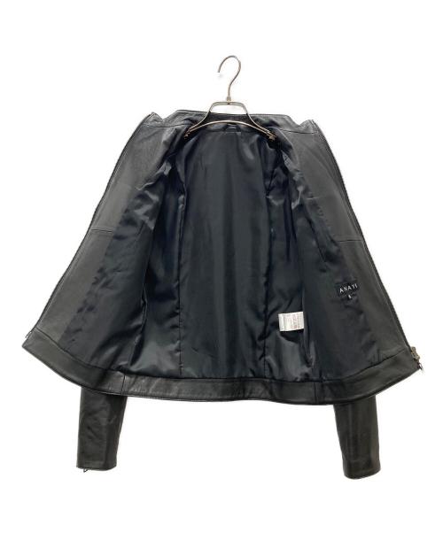 ANAYI（アナイ）ANAYI (アナイ) シングルライダースジャケット ブラック サイズ:36の古着・服飾アイテム
