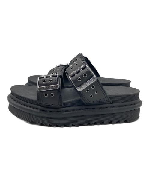 Dr.Martens（ドクターマーチン）Dr.Martens (ドクターマーチン) MYLESダブルストラップサンダル ブラック サイズ:24の古着・服飾アイテム