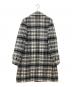 COMME des GARCONS COMME des GARCONS (コムデギャルソン コムデギャルソン) ウール混紡チェックダブルコート ホワイト サイズ:S：18000円