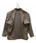 ATTACHMENT (アタッチメント) WOOL TWILL L/S SHIRTS ブラウン サイズ:3：6000円