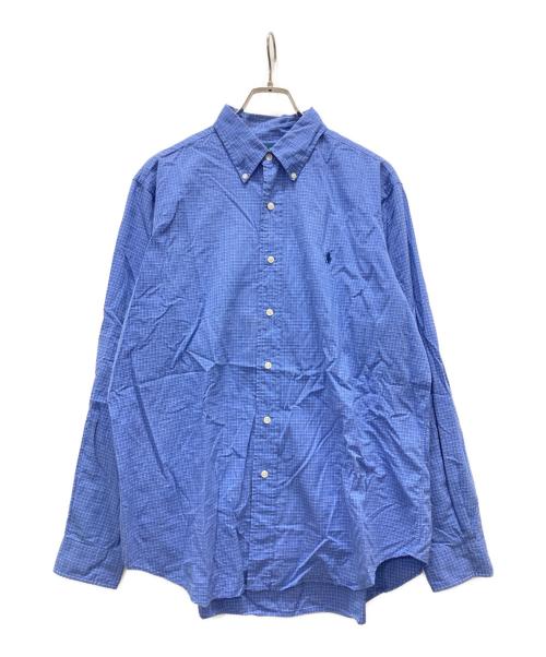 RALPH LAUREN（ラルフローレン）RALPH LAUREN (ラルフローレン) ボタンダウンシャツ ブルー サイズ:Lの古着・服飾アイテム