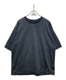 STILL BY HAND（スティルバイハンド）の古着「オーバーサイズ無地Tシャツ」｜ブラック
