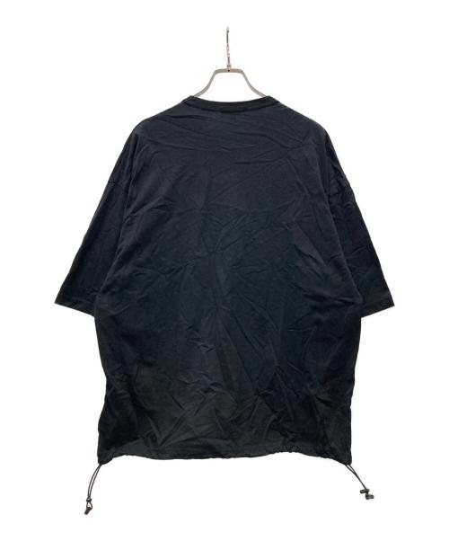 COMME des GARCONS HOMME（コムデギャルソン オム）COMME des GARCONS HOMME (コムデギャルソン オム) 綿天竺 製品プリント S/S ポケットTシャツ ブラック サイズ:Lの古着・服飾アイテム