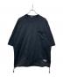 COMME des GARCONS HOMME（コムデギャルソン オム）の古着「綿天竺 製品プリント S/S ポケットTシャツ」｜ブラック