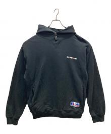 X-LARGE×RUSSELL ATHLETIC（エクストララージ×ラッセルアスレチック）の古着「パーカー」｜ブラック