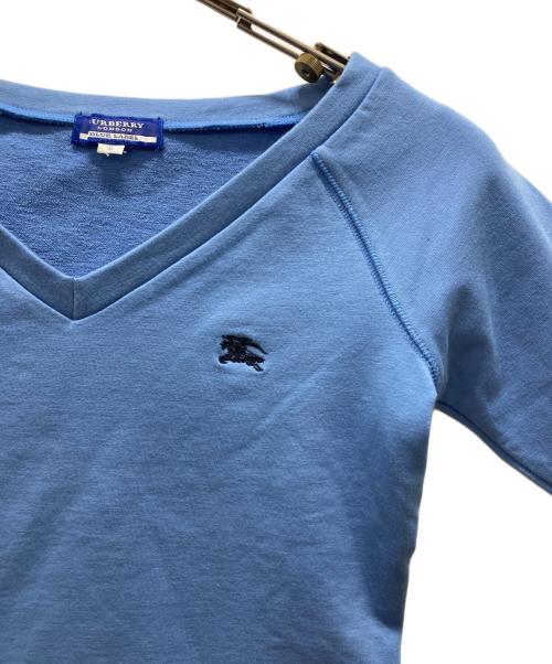 BURBERRY LONDON（バーバリーロンドン）BURBERRY LONDON (バーバリーロンドン) Tシャツ スカイブルー サイズ:Sの古着・服飾アイテム