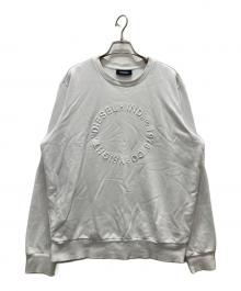 DIESEL（ディーゼル）の古着「エンボス加工ロゴスウェット」｜ホワイト