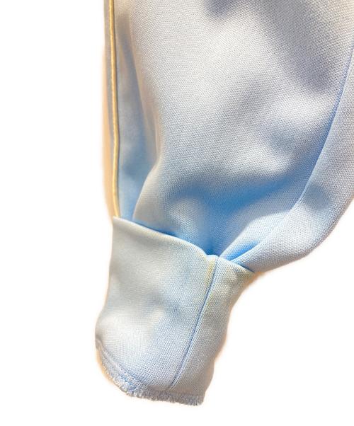 MAISON SPECIAL（メゾンスペシャル）MAISON SPECIAL (メゾンスペシャル) レースドッキングジャージートップス スカイブルー サイズ:Fの古着・服飾アイテム
