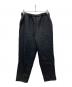 fog linen work（フォグリネンワーク）の古着「テーパードイージーパンツ」｜ブラック