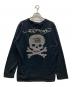 ED HARDY (エド ハーディー) 13 スカル ラインストーン ロングスリーブカットソー ブラック サイズ:L：5000円
