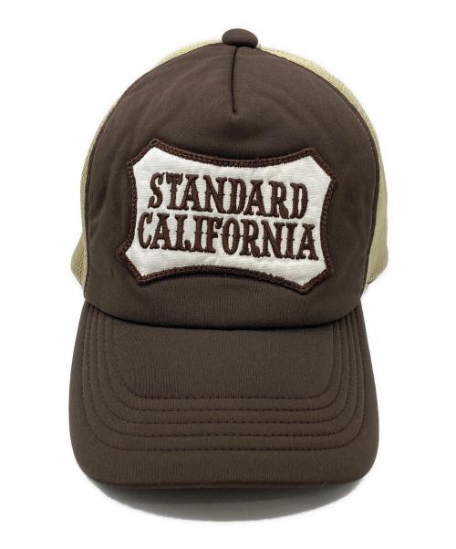 STANDARD CALIFORNIA（スタンダードカリフォルニア）STANDARD CALIFORNIA (スタンダードカリフォルニア) メッシュキャップ ブラウンの古着・服飾アイテム