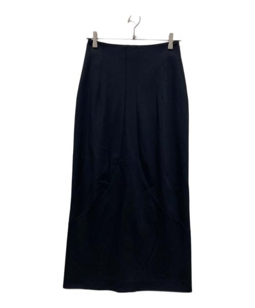 YOHJI YAMAMOTO（ヨウジヤマモト）YOHJI YAMAMOTO (ヨウジヤマモト) ロングスカート ブラック サイズ:1の古着・服飾アイテム