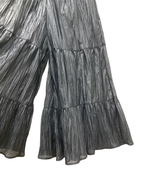 MIHOKO SAITO（ミホコ サイトウ）MIHOKO SAITO (ミホコ サイトウ) ランダムプリーツパンツ/ Random Pleats PT ブラック サイズ:Sの古着・服飾アイテム
