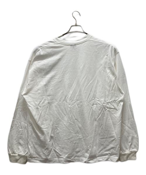 SEDAN ALL-PURPOSE（セダンオールパーパス）SEDAN ALL-PURPOSE (セダンオールパーパス) ロングスリーブカットソー/Arch Logo L/S Tee ホワイト サイズ:XXLの古着・服飾アイテム