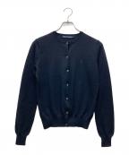 RALPH LAURENラルフローレン）の古着「丸首カーディガン」｜ネイビー