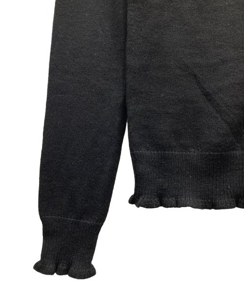 RALPH LAUREN（ラルフローレン）RALPH LAUREN (ラルフローレン) 丸首カーディガン ブラック サイズ:Lの古着・服飾アイテム
