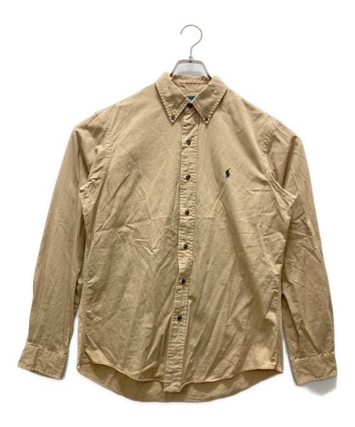 RALPH LAUREN（ラルフローレン）RALPH LAUREN (ラルフローレン) ボタンダウンシャツ ブラウン サイズ:Mの古着・服飾アイテム