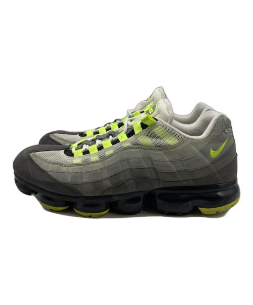 NIKE（ナイキ）NIKE (ナイキ) Air VAPORMAX 95 グレー×イエロー サイズ:US10の古着・服飾アイテム
