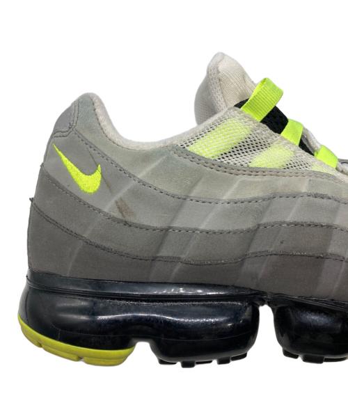 NIKE（ナイキ）NIKE (ナイキ) Air VAPORMAX 95 グレー×イエロー サイズ:US10の古着・服飾アイテム