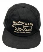 HUMAN MADEヒューマンメイド）の古着「シロクマプリント 5 PANEL CAP/23AW」｜ブラック
