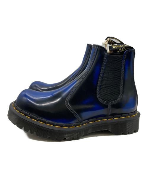 Dr.Martens（ドクターマーチン）Dr.Martens (ドクターマーチン) MIE 2976 チェルシーブーツ ネイビー×ブラック サイズ:UK6 未使用品の古着・服飾アイテム