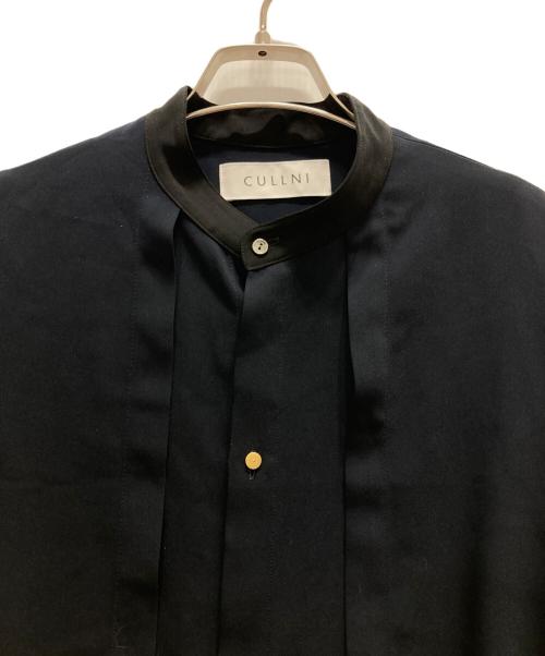 CULLNI（クルニ）CULLNI (クルニ) ノーカラーシャツ ネイビー サイズ:1の古着・服飾アイテム