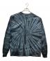 GOD SELECTION XXX (ゴッド セレクション トリプルエックス) WIND AND SEA (ウィンダンシー) タイダイロゴロングスリーブカットソー/WDS x XXX TIE-DYE T-shirt ネイビー サイズ:XL：6000円
