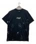 NEIGHBORHOOD（ネイバーフッド）の古着「ドリップペイントTシャツ/DRIP C-TEE」｜ブラック