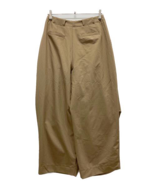 ANDREA & Co.（アンドレア アンド コー）ANDREA & Co. (アンドレア アンド コー) コードインタックウエストパンツ ブラウン サイズ:Freeの古着・服飾アイテム