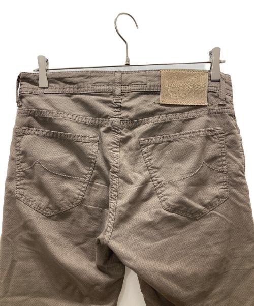 JACOB COHEN（ヤコブコーエン）JACOB COHEN (ヤコブコーエン) ハラコパッチスキニーパンツ ブラウン サイズ:W30の古着・服飾アイテム