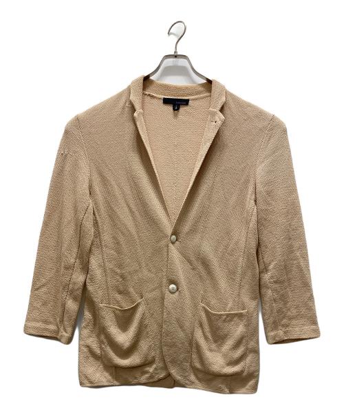 LARDINI（ラルディーニ）LARDINI (ラルディーニ) アンコンジャケット ベージュ サイズ:Mの古着・服飾アイテム