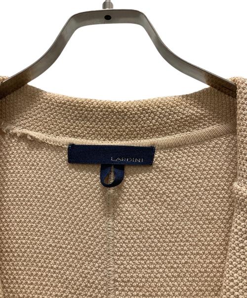 LARDINI（ラルディーニ）LARDINI (ラルディーニ) アンコンジャケット ベージュ サイズ:Mの古着・服飾アイテム