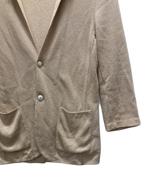 LARDINI（ラルディーニ）LARDINI (ラルディーニ) アンコンジャケット ベージュ サイズ:Mの古着・服飾アイテム