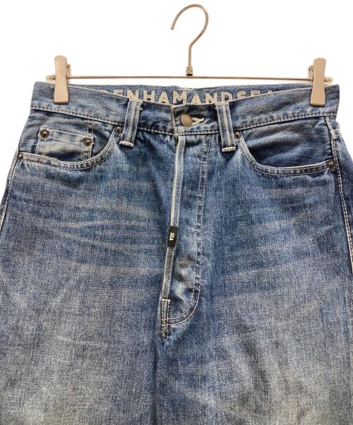 Denham（デンハム）Denham (デンハム) WIND AND SEA (ウィンダンシー) EAST WIDER DENIM インディゴ サイズ:W27の古着・服飾アイテム