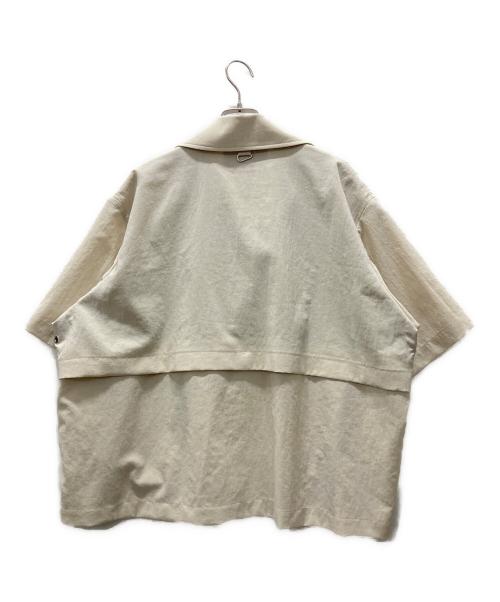 UNITED TOKYO（ユナイテッドトーキョー）UNITED TOKYO (ユナイテッドトーキョー) ハーフスリーブトレンチシャツ ベージュ サイズ:2の古着・服飾アイテム