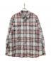 CarHartt（カーハート）の古着「ダブルポケット チェックネルシャツ」｜グレー
