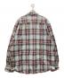 中古・古着 CarHartt (カーハート) ダブルポケット チェックネルシャツ グレー サイズ:XL：5000円