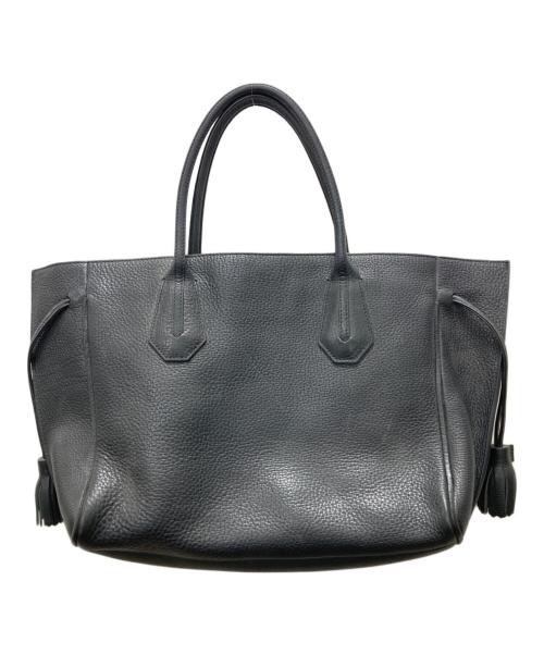 LONGCHAMP（ロンシャン）LONGCHAMP (ロンシャン) ペネロペ レザーハンドバッグ ブラックの古着・服飾アイテム
