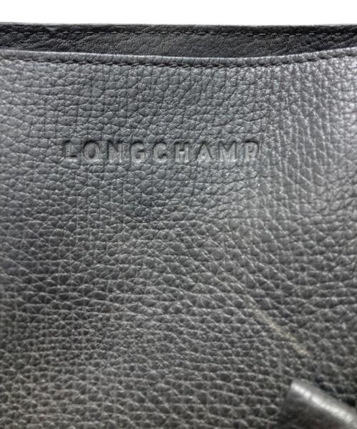 LONGCHAMP（ロンシャン）LONGCHAMP (ロンシャン) ペネロペ レザーハンドバッグ ブラックの古着・服飾アイテム