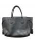 LONGCHAMP (ロンシャン) ペネロペ レザーハンドバッグ ブラック：12000円