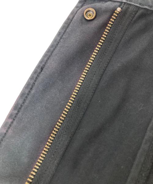 JOURNAL STANDARD（ジャーナルスタンダード）JOURNAL STANDARD (ジャーナルスタンダード) ノーカラーミリタリーコート ブラック サイズ:記載無しの古着・服飾アイテム