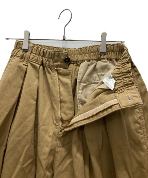 HARVESTY（ハーベスティー）HARVESTY (ハーベスティー) コットンチノクロスサーカスパンツ ベージュ サイズ:2の古着・服飾アイテム