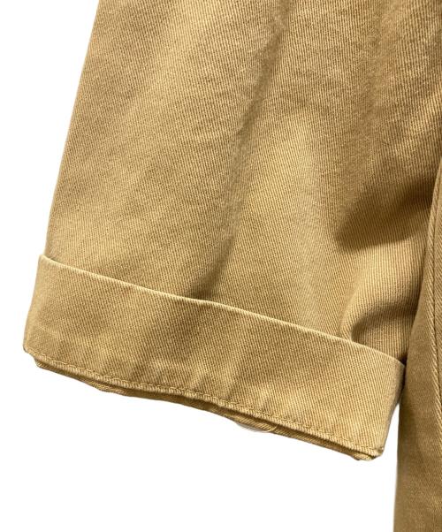 HARVESTY（ハーベスティー）HARVESTY (ハーベスティー) OVER COAT ベージュ サイズ:Sの古着・服飾アイテム