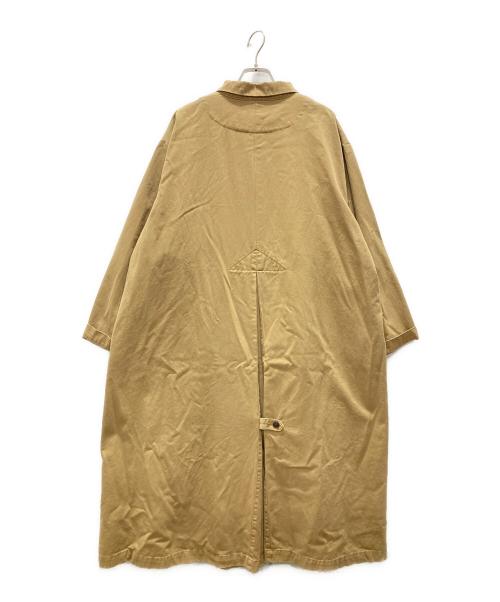 HARVESTY（ハーベスティー）HARVESTY (ハーベスティー) OVER COAT ベージュ サイズ:Sの古着・服飾アイテム